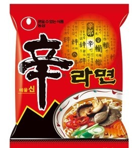 韩国农心辛辣面 进口食品 韩国食品 方便面 